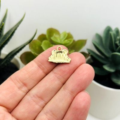 50 Pcs Grumpy Frog Charms Image 2