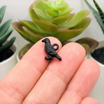 50 Pcs Halloween 3D Black Ravens Crows Image 1