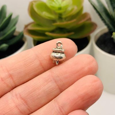 50 Pcs Halloween 3D Witch Cauldron Charm Image 1