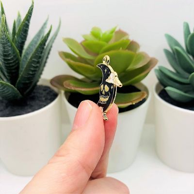 50 Pcs Halloween Moon Skull Charms Image 3