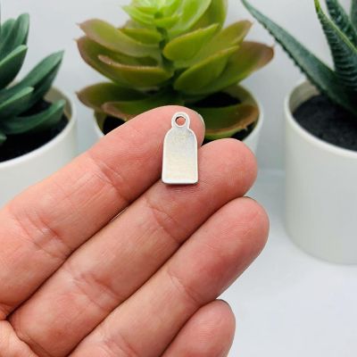 50 Pcs Halloween RIP Tombstone Charms Image 2