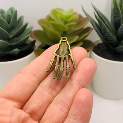 50 Pcs Halloween Skeleton Hand Pendants Image 2