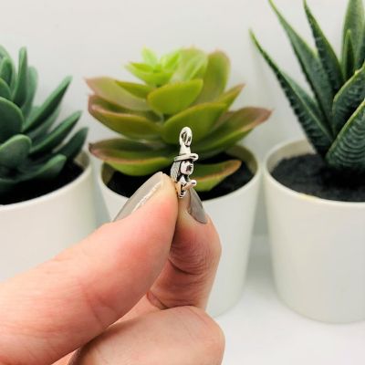 50 Pcs Halloween Tiny Witch Charms Image 3