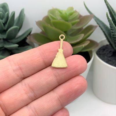 50 Pcs Halloween Witch Broom Charms Image 2