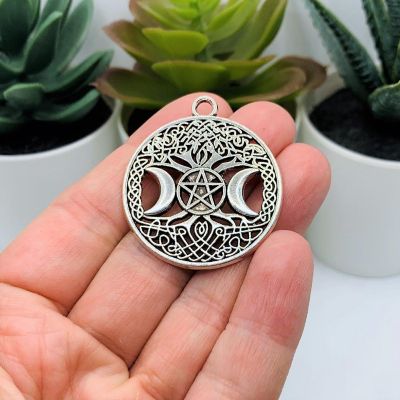 50 Pcs Large Wiccan Goddess Charms Image 1