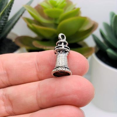 50 Pcs Nautical 3D Lighthouse Charms Image 2