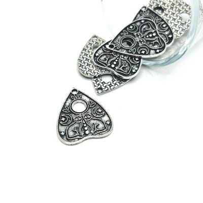 50 Pcs Silver Cat Planchette Charms Image 1