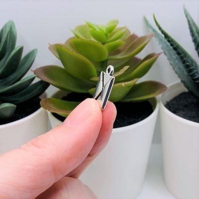 50 Pcs Silver Envelope Letter Charms Image 3