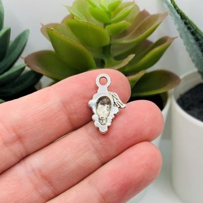 50 Pcs Silver Grape Bunch Wine Charms Image 2