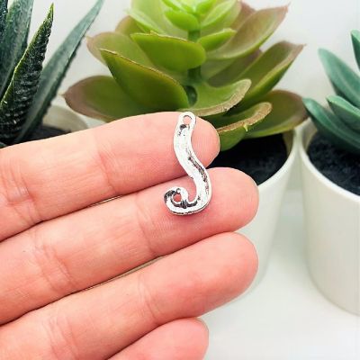 50 Pcs Silver Octopus Charm Connectors Image 2