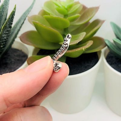 50 Pcs Silver Octopus Charm Connectors Image 3