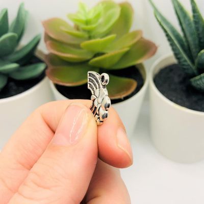 50 Pcs Silver Rainbow with Cloud Charms Image 3