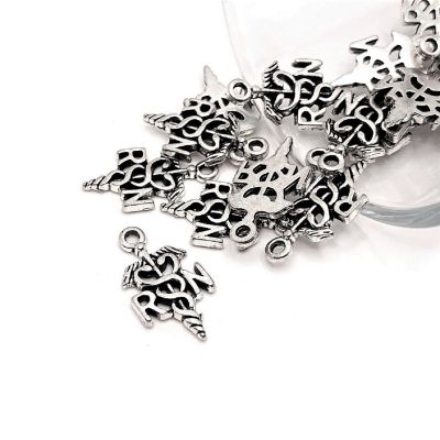 50 Pcs Silver RN with Caduceus Charms Image 1