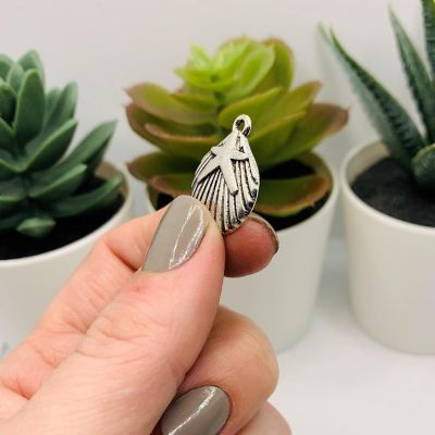 50 Pcs Silver Shell and Starfish Charms Image 3