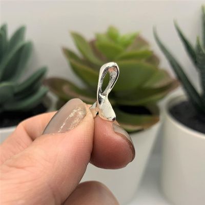 50 Pcs Silver Whale Tail Fluke Charms Image 3