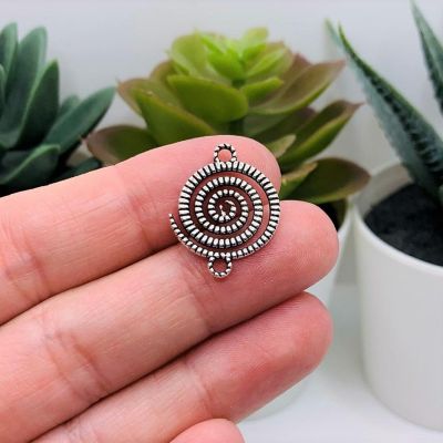 50 Pcs Spiral Galaxy Connector Charms Image 2