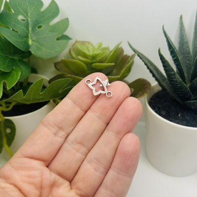 50 Pcs Star Connector Charms Image 2