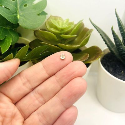 50 Pcs Tiny Diamond Rhinestone Charms Image 1