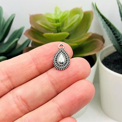 50 Pcs Tribal Boho Waterdrop Charms Image 1