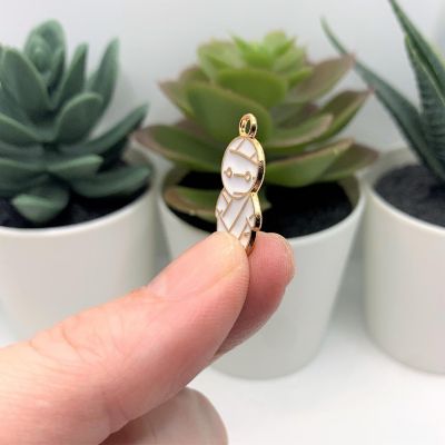50 Pcs White Halloween Mummy Charms Image 3