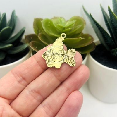 50 Pcs Witch Fish Halloween Charms Image 2