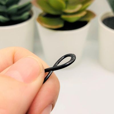 50 Pieces Black Infinity Charms Image 3