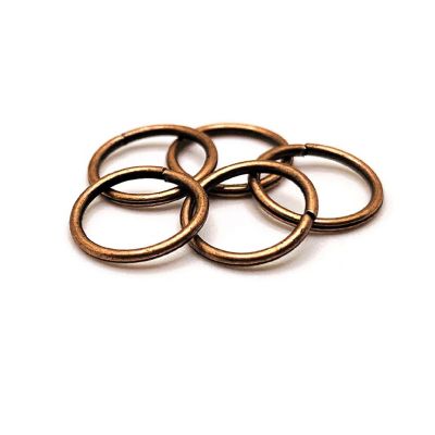 500 Pcs 10mm Copper Jump Rings Image 1