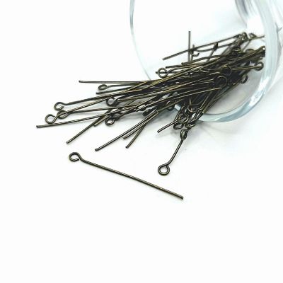 500 Pcs 35 mm Bronze Eye pins Image 2