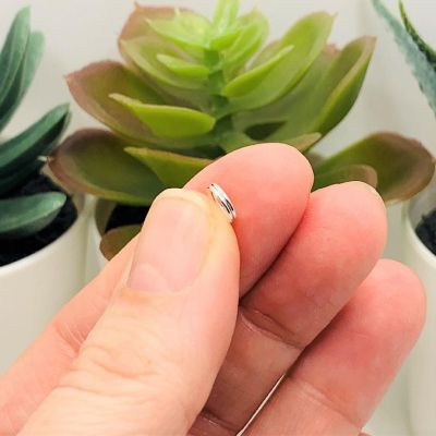 500 Pcs 6mm Silver Split Jump Rings Image 2