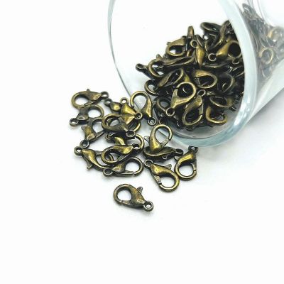 500 Pcs 7x12mm Bronze Lobster Clasps Image 1