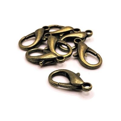 500 Pcs Bronze Lobster Claw Clasps Image 1