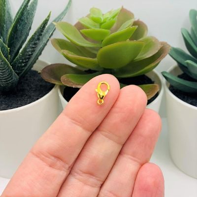 500 Pcs Gold Lobster Claw Clasps Image 1