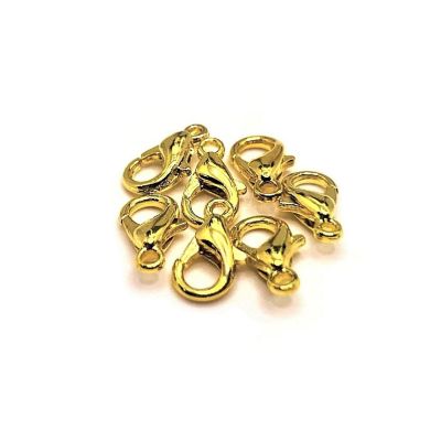 500 Pcs Gold Lobster Claw Clasps Image 2