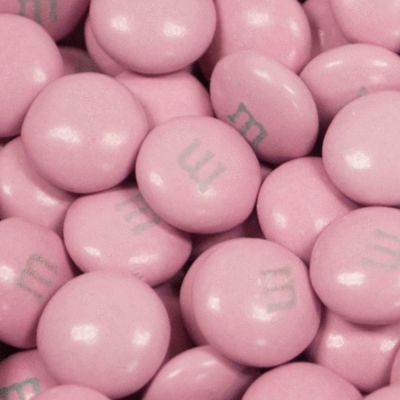 5,000 Pcs Pink M&M's Candy Milk Chocolate (10lb Case, Approx. 5,000 Pcs) Image 1