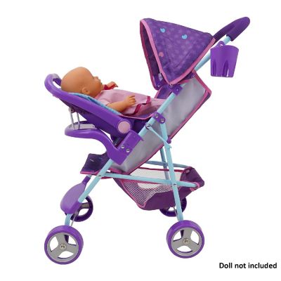 509: Mermaid Doll Travel System Stroller Set Image 2
