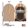50s Jukebox Life-Size Cardboard Stand-Up Image 2