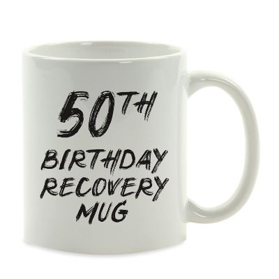 50th Birthday Recovery Ceramic Mug Image 2