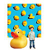 52" - 72" Yellow Rubber Duck Backdrop Kit - 2 Pc. Image 1