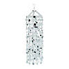 52" Silver Reflective Hanging Chandelier Image 1