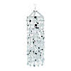 52" Silver Reflective Hanging Chandelier Image 1
