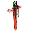 53 1/4&quot; Animated &amp; Light-Up Clown Hanging Halloween Decoration Image 1