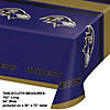 54&amp;#8221; x 102&amp;#8221; NFL Baltimore Ravens Plastic Tablecloths 3 Count Image 1