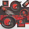 54&#8221; x 102&#8221; Nfl Cleveland Browns Plastic Tablecloths 3 Count Image 2