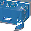 54" x 102" Nfl Detroit Lions Plastic Tablecloths 3 Count Image 1