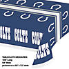 54&#8221; x 102&#8221; Nfl Indianapolis Colts Plastic Tablecloths 3 Count Image 1