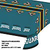 54&#8221; x 102&#8221; Nfl Jacksonville Jaguars Plastic Tablecloths 3 Count Image 1