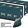 54&#8221; x 102&#8221; Nfl Philadelphia Eagles Plastic Tablecloths 3 Count Image 1