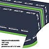 54&#8221; x 102&#8221; Nfl Seattle Seahawks Plastic Tablecloths 3 Count Image 1