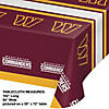 54&amp;#8221; x 102&amp;#8221; NFL Washington Commanders Plastic Tablecloth, 3 Count Image 1