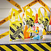 54" x 108" Construction Zone Rectangle Disposable Plastic Tablecloth Image 2